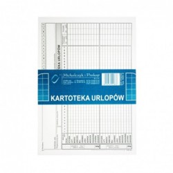 Kartoteka urlopów,...