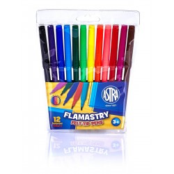 Flamastry Astra 12 kolorów,...