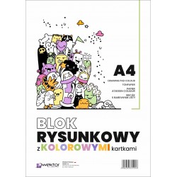 Blok rysunkowy A4,...