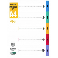 Przekładki PP D.Rect, 1-5
