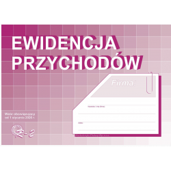 Ewidencja przychodów,...