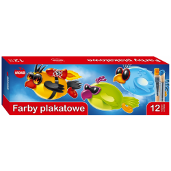 Farby plakatowe 20 ml, 12...