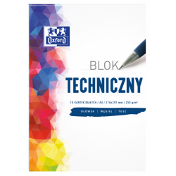 Blok techniczny Oxford A4...