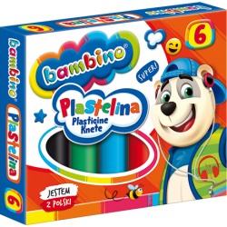 Plastelina Bambino, 6...
